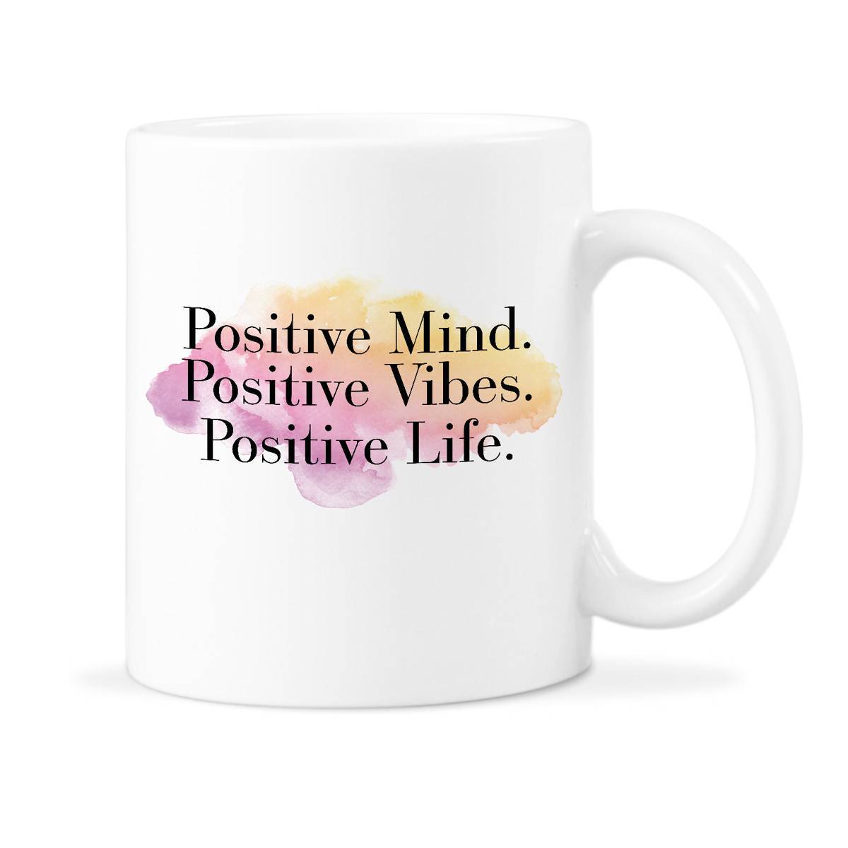 Positive Mind Cup Positive Coffee Positive Vibes Cup Positive Cup ...